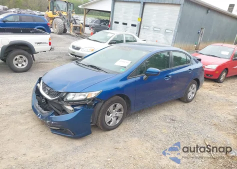 2015 Honda Civic Lx z USA, uszkodzony, nr VIN 19XFB2F55FE025351